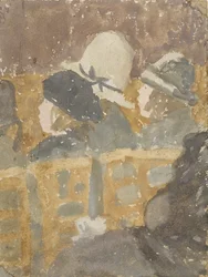 Meisjes in een kerk